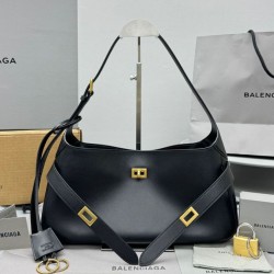 Replica Balenciaga Bel Air Small Shoulder Bag Black Fake