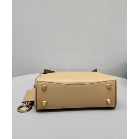 Replica Balenciaga Rodeo Mini Handbag Apricot Fake