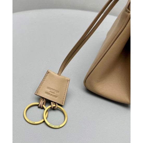 Replica Balenciaga Rodeo Mini Handbag Apricot Fake