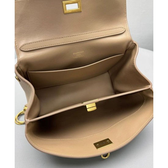 Replica Balenciaga Rodeo Mini Handbag Apricot Fake