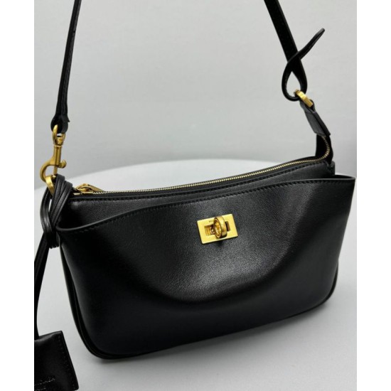 Replica Balenciaga Rodeo Sling Pochette Black Fake