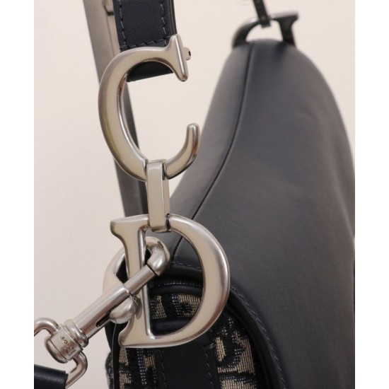 Replica Dior Saddle Bag with Strap Dark Blue Fake Replica Dior Saddle Bag with Strap Dark Blue Fake