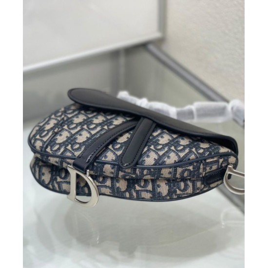 Replica Dior Mini Saddle Bag with Strap Dark Blue Fake Replica Dior Mini Saddle Bag with Strap Dark Blue Fake