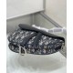 Replica Dior Mini Saddle Bag with Strap Dark Blue Fake Replica Dior Mini Saddle Bag with Strap Dark Blue Fake