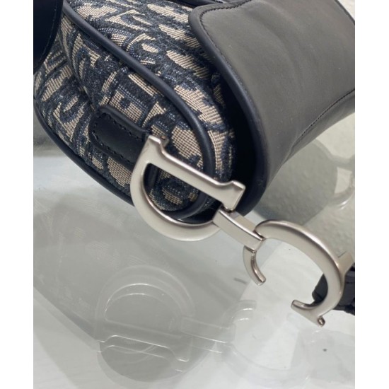 Replica Dior Mini Saddle Bag with Strap Dark Blue Fake Replica Dior Mini Saddle Bag with Strap Dark Blue Fake