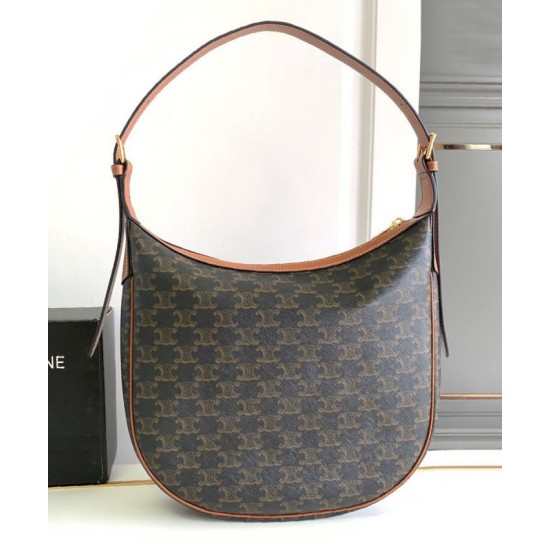 Replica Celine Heloise Bag Triomphe Coffee Fake