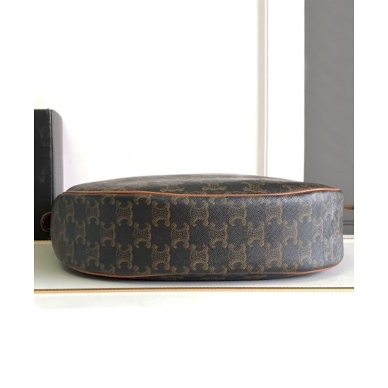 Replica Celine Heloise Bag Triomphe Coffee Fake