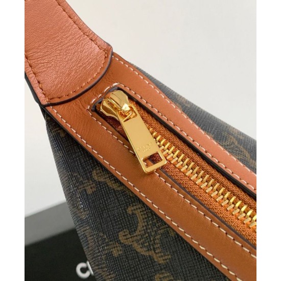 Replica Celine Heloise Bag Triomphe Coffee Fake
