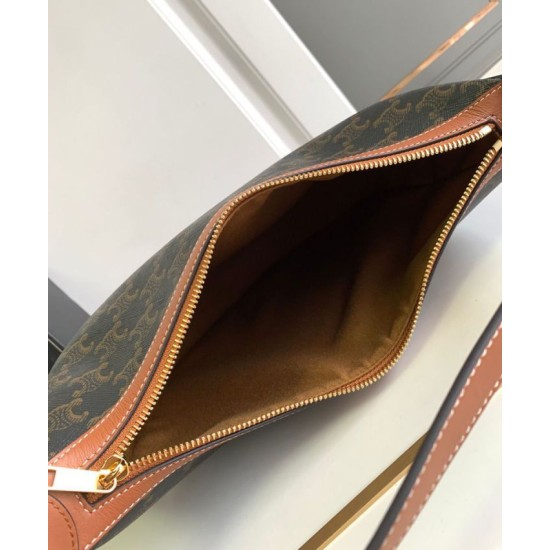 Replica Celine Heloise Bag Triomphe Coffee Fake