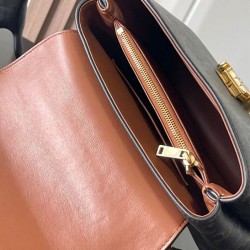 Replica Celine Teen Nino Bag Triomphe Coffee Fake