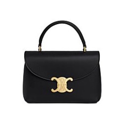 Replica Celine Teen Nino Bag Shiny Calfskin Black Fake
