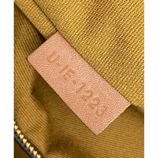 Replica Celine Cabas Drawstring Bag Triomphe Coffee Fake