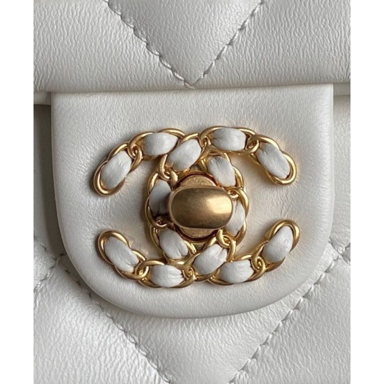 Replica Chanel Flap Bag With Top Handle AS5317 Cream Fake