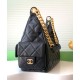 Replica Chanel Maxi Hobo Bag AS5302 Black Fake