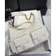 Replica Chanel Maxi Hobo Bag AS5302 Cream Fake