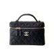 Replica Chanel Long Vanity With Chain AP4407 Black Fake