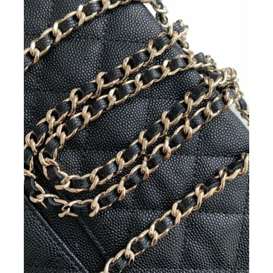 Replica Chanel Long Vanity With Chain AP4407 Black Fake