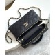 Replica Chanel Long Vanity With Chain AP4407 Black Fake