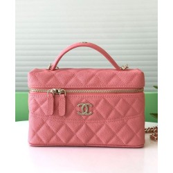 Replica Chanel Long Vanity With Chain AP4407 Pink Fake