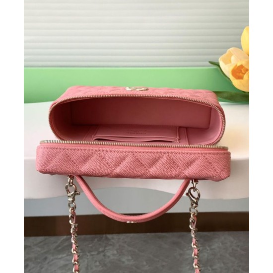Replica Chanel Long Vanity With Chain AP4407 Pink Fake