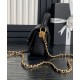 Replica Chanel Mini Flap Bag With Top Handle AS5164 Black Fake