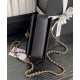 Replica Chanel Mini Flap Bag With Top Handle AS5164 Black Fake