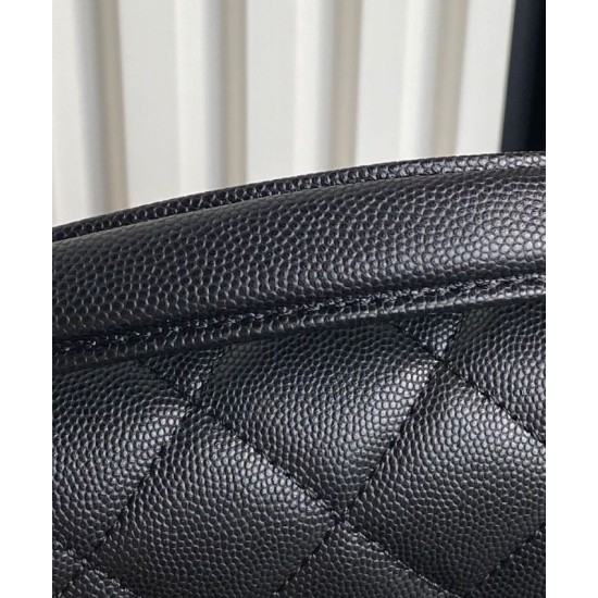 Replica Chanel Mini Flap Bag With Top Handle AS5164 Black Fake