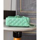 Replica Chanel Mini Flap Bag With Top Handle AS5243 Green Fake