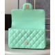 Replica Chanel Mini Flap Bag With Top Handle AS5243 Green Fake