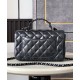Replica Chanel Mini Flap Bag With Top Handle AS5243 Black Fake