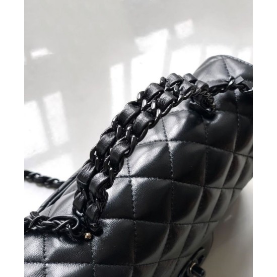 Replica Chanel Mini Flap Bag With Top Handle AS5243 Black Fake