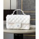 Replica Chanel Mini Flap Bag With Top Handle AS5243 Cream Fake