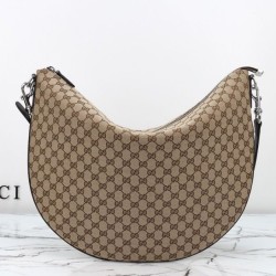 Replica Gucci B Large Shoulder Bag 800194 Coffee Fake