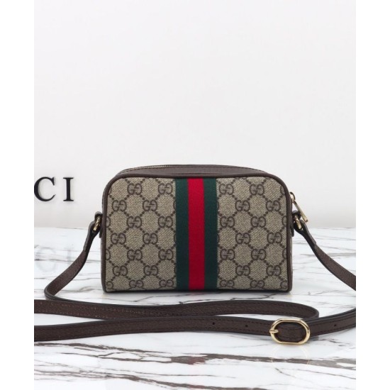 Replica Gucci Ophidia Mini Shoulder Bag 816359 Dark Coffee Fake Replica Gucci Ophidia Mini Shoulder Bag 816359 Dark Coffee Fake