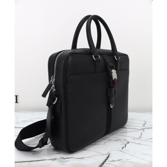 Replica Gucci Medium Briefcase With Web 816757 Black Fake Replica Gucci Medium Briefcase With Web 816757 Black Fake