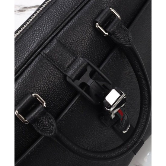 Replica Gucci Medium Briefcase With Web 816757 Black Fake Replica Gucci Medium Briefcase With Web 816757 Black Fake