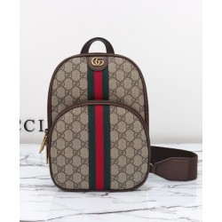 Replica Gucci Ophidia Crossbody Bag 779915 Dark Coffee Fake