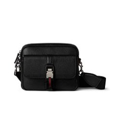 Replica Gucci Small Crossbody Bag With Web 816751 Black Fake