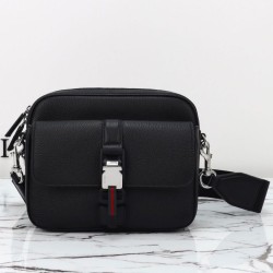 Replica Gucci Small Crossbody Bag With Web 816751 Black Fake