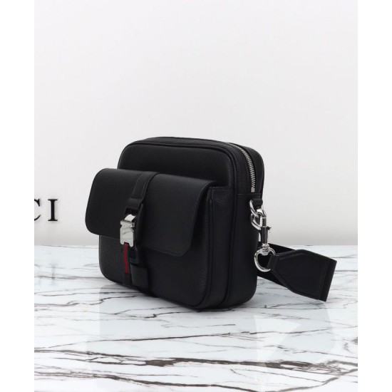 Replica Gucci Small Crossbody Bag With Web 816751 Black Fake Replica Gucci Small Crossbody Bag With Web 816751 Black Fake