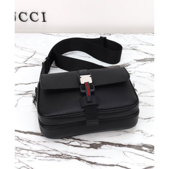 Replica Gucci Small Crossbody Bag With Web 816751 Black Fake Replica Gucci Small Crossbody Bag With Web 816751 Black Fake