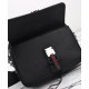 Replica Gucci Small Crossbody Bag With Web 816751 Black Fake Replica Gucci Small Crossbody Bag With Web 816751 Black Fake