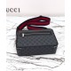Replica Gucci Medium GG Crossbody Bag 822072 Black Fake Replica Gucci Medium GG Crossbody Bag 822072 Black Fake