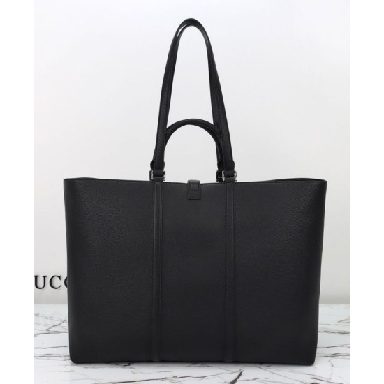 Replica Gucci Large Tote Bag With Web 816753 Black Fake Replica Gucci Large Tote Bag With Web 816753 Black Fake