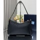 Replica Prada Aimee Large Re-Nylon Shoulder Bag With Padlock 1BC232 Black Fake Replica Prada Aimee Large Re-Nylon Shoulder Bag With Padlock 1BC232 Black Fake