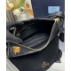 Replica Prada Aimee Large Re-Nylon Shoulder Bag With Padlock 1BC232 Black Fake Replica Prada Aimee Large Re-Nylon Shoulder Bag With Padlock 1BC232 Black Fake