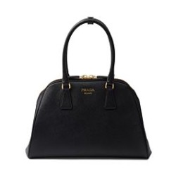 Replica Prada Medium Saffiano Bag 1BG537 Black Fake