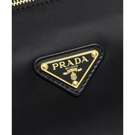 Replica Prada Re-Nylon Medium Top-handle Bag With Padlock 1BB127 Black Fake Replica Prada Re-Nylon Medium Top-handle Bag With Padlock 1BB127 Black Fake