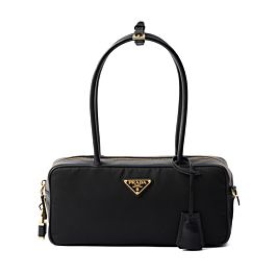 Replica Prada Re-Nylon Small Top-handle Bag With Padlock 1BB133 Black Fake Replica Prada Re-Nylon Small Top-handle Bag With Padlock 1BB133 Black Fake