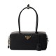 Replica Prada Re-Nylon Small Top-handle Bag With Padlock 1BB133 Black Fake Replica Prada Re-Nylon Small Top-handle Bag With Padlock 1BB133 Black Fake